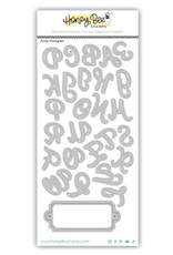 HONEY BEE HONEY BEE STAMPS SCRIPT MONOGRAM DIE SET