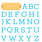 HONEY BEE STAMPS HONEY BEE STAMPS SERIF MONOGRAM DIE SET