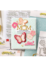 HONEY BEE HONEY BEE STAMPS SERIF MONOGRAM DIE SET