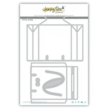 HONEY BEE HONEY BEE STAMPS 3D POP-UP BAG DIE SET