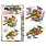 AALL & CREATE AALL & CREATE AUTOUR DE MWA #1452 GEARFEATHER A6 CLEAR STAMP SET