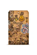 AALL & CREATE AALL & CREATE AUTOUR DE MWA #1458 COGLIGHT RELICS A6 CLEAR STAMP SET