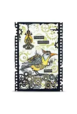 AALL & CREATE AALL & CREATE AUTOUR DE MWA #1459 CLOCKWORK CORE A6 CLEAR STAMP SET