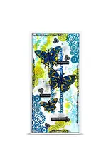 AALL & CREATE AALL & CREATE AZ LINE #1461 FRISE PENDENTIFS A6 CLEAR STAMP SET