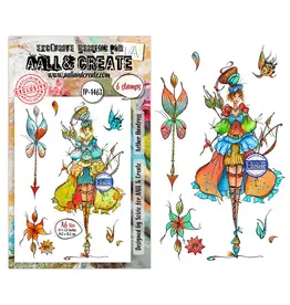 AALL & CREATE AALL & CREATE SOIZIC #1463 AETHER HUNTRESS A6 CLEAR STAMP SET