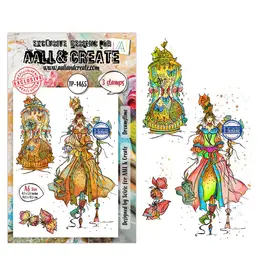 AALL & CREATE AALL & CREATE SOIZIC #1465 DREAMSTIME A6 CLEAR STAMP SET