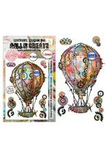 AALL & CREATE AALL & CREATE AUTOUR DE MWA #1454 SKY MECHANISM A6 CLEAR STAMP SET