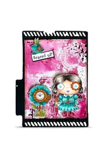 AALL & CREATE AALL & CREATE JANET KLEIN #1371 GEAR GIRL A7 CLEAR STAMP SET