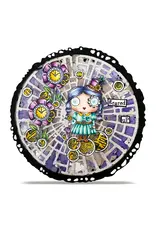 AALL & CREATE AALL & CREATE JANET KLEIN #1371 GEAR GIRL A7 CLEAR STAMP SET