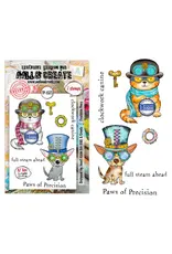 AALL & CREATE AALL & CREATE JANET KLEIN #1373 PRECISION PAWS A7 CLEAR STAMP SET