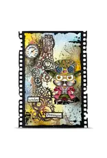 AALL & CREATE AALL & CREATE JANET KLEIN #1374 TIME TINKER A7 CLEAR STAMP SET