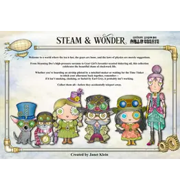 AALL & CREATE AALL & CREATE JANET KLEIN STEAM & WONDER STAMP BUNDLE
