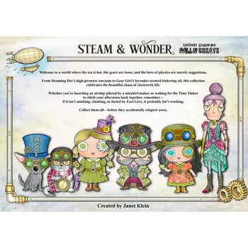 AALL & CREATE AALL & CREATE JANET KLEIN STEAM & WONDER STAMP BUNDLE