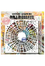 AALL & CREATE AALL & CREATE AUTOUR DE MWA #263 BUBBLE FIELD 6X6 STENCIL