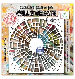 AALL & CREATE AALL & CREATE AUTOUR DE MWA #263 QUANTUM WHEEL 6X6 STENCIL