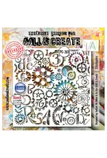 AALL & CREATE AALL & CREATE AUTOUR DE MWA #269 CLOCKSPIRE 6X6 STENCIL