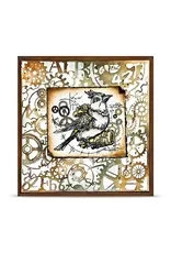 AALL & CREATE AALL & CREATE AUTOUR DE MWA #270 STEAMHEART 6X6 STENCIL