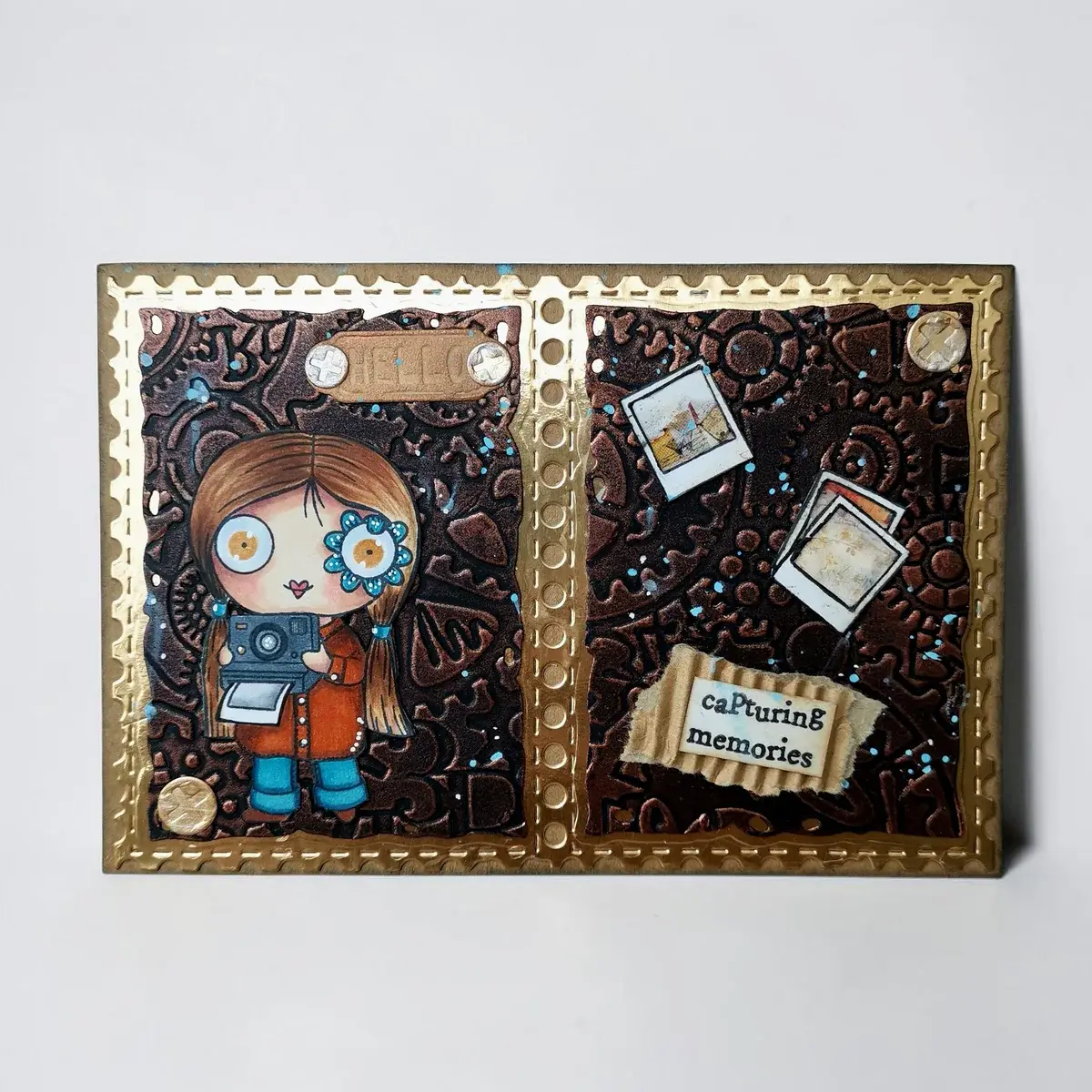AALL & CREATE AALL & CREATE AUTOUR DE MWA #270 STEAMHEART 6X6 STENCIL