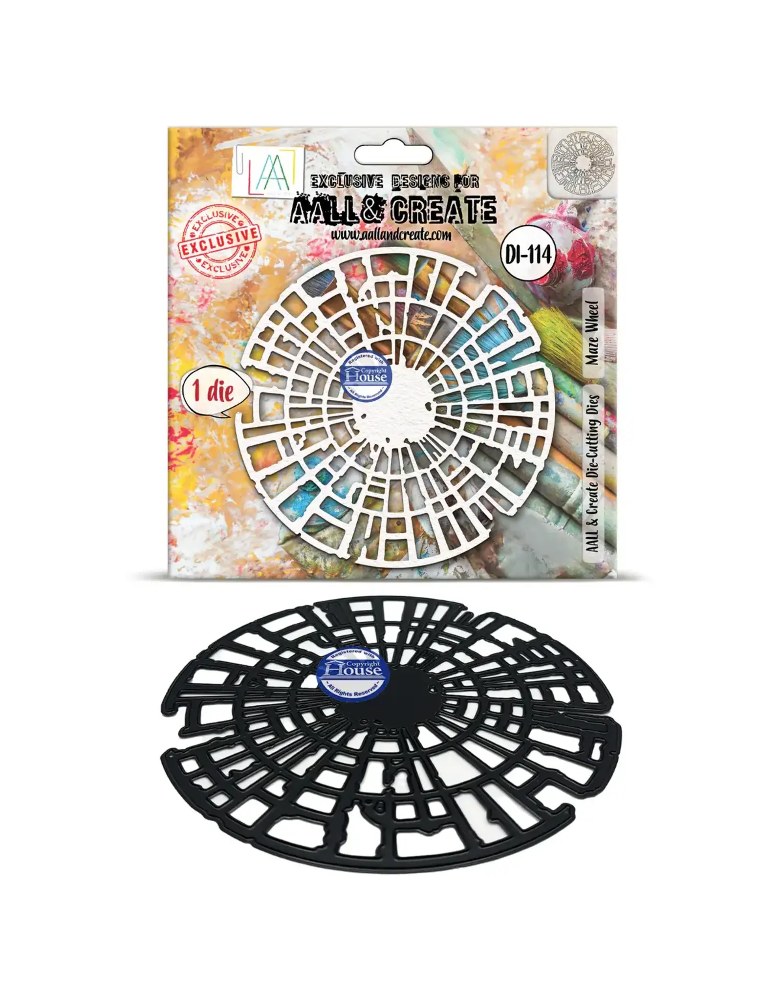 AALL & CREATE AALL & CREATE #114 MAZE WHEEL DIE