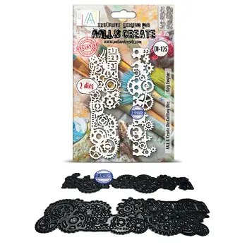 AALL & CREATE AALL & CREATE #125 COG ENGINE DIE SET