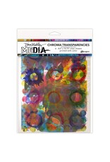 RANGER RANGER DINA WAKLEY MEDIA CHROMA TRANSPARENCIES PAINTED ELEMENTS