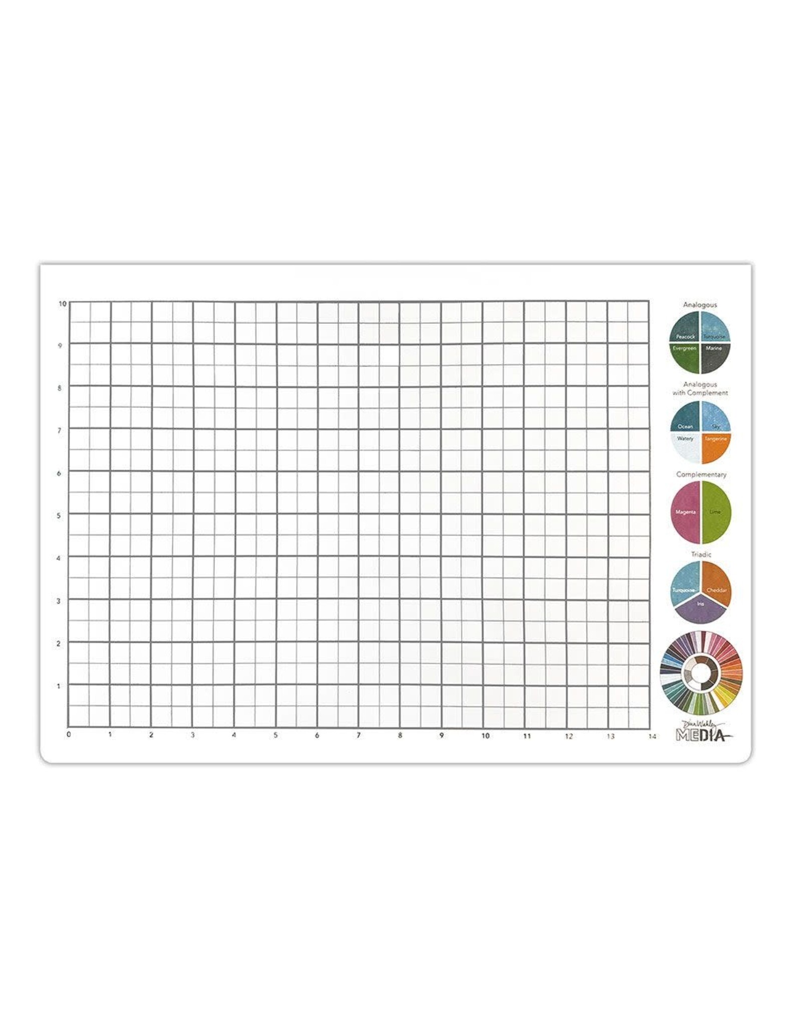 RANGER RANGER DINA WAKLEY MEDIA WORKPLACE PAD 40/PK