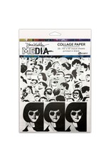RANGER RANGER DINA WAKLEY MEDIA COLLAGE TISSUE PAPER BOLD 20PK 7.5X10