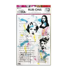RANGER RANGER DINA WAKLEY MEDIA ON THEIR MIND RUB-ONS