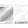 TONIC TONIC STUDIOS MIRROR CARD CHROME SILVER 8.5X11 5 PK