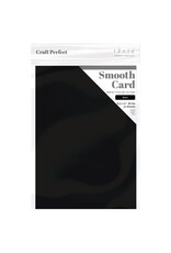 TONIC TONIC STUDIOS CRAFT PERFECT BLACK 8.5x11 SMOOTH CARDSTOCK 10/PK