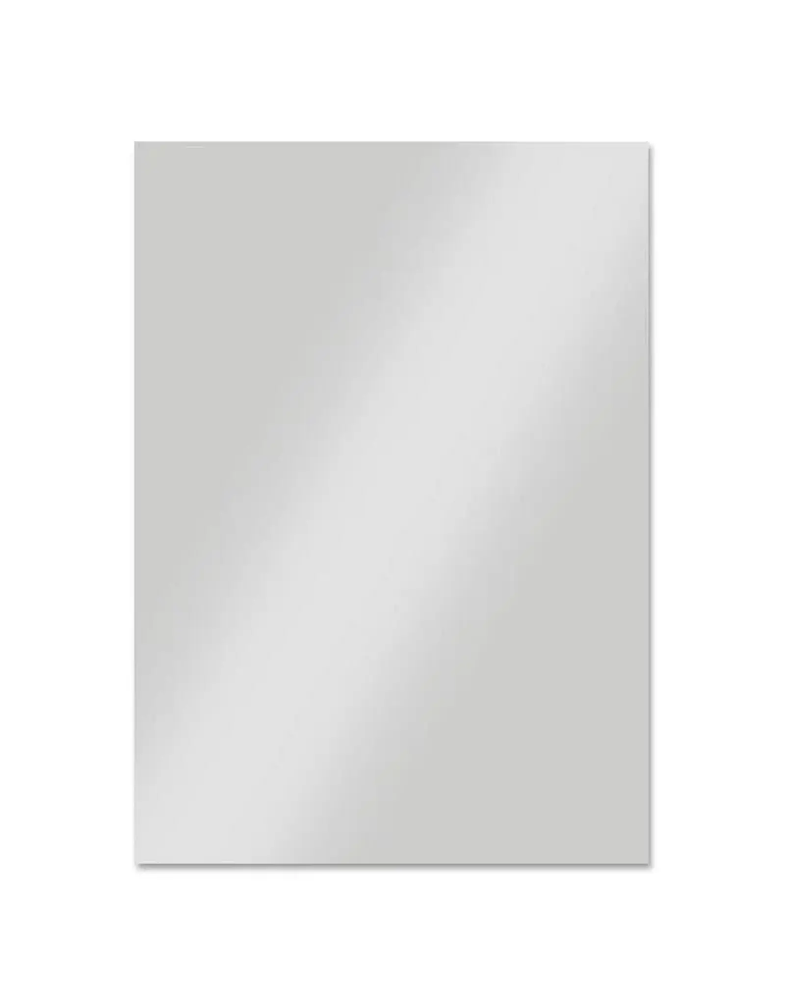 HUNKYDORY CRAFTS LTD. HUNKYDORY STUNNING SILVER A4 MIRRI CARD ESSENTIALS 10 SHEETS