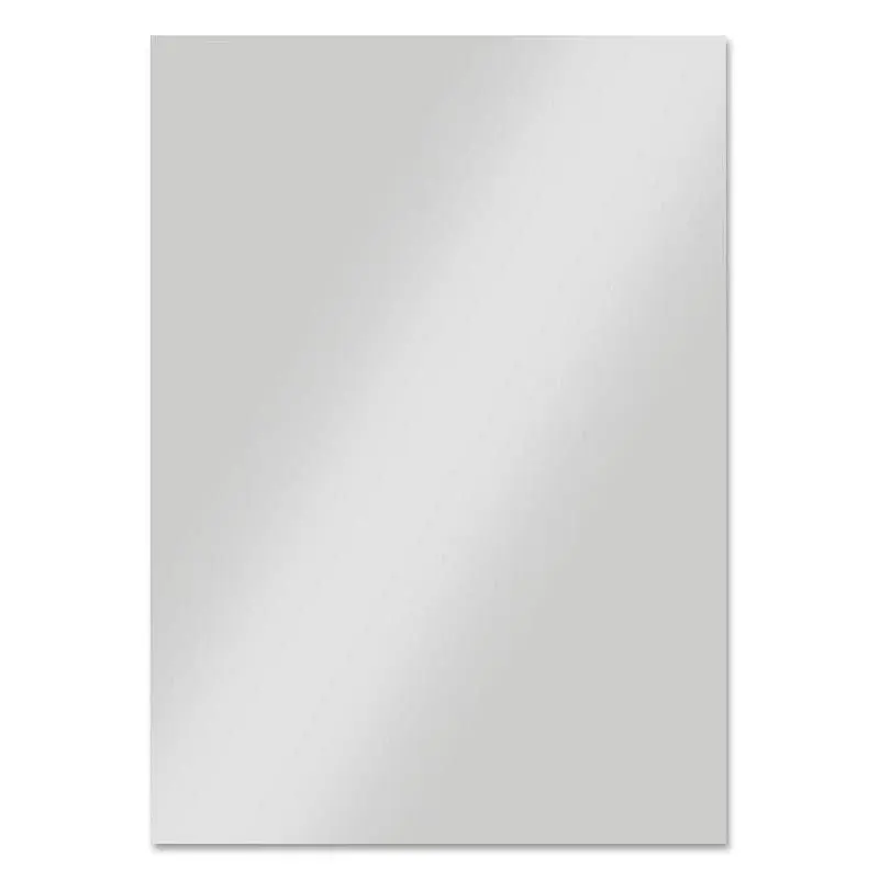 HUNKYDORY CRAFTS LTD. HUNKYDORY STUNNING SILVER A4 MIRRI CARD ESSENTIALS 10 SHEETS