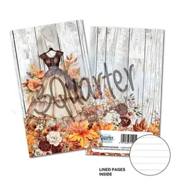 3QUARTER DESIGNS 3QUARTER DESIGNS AUTUMN WHISPERS MINI NOTEBOOK