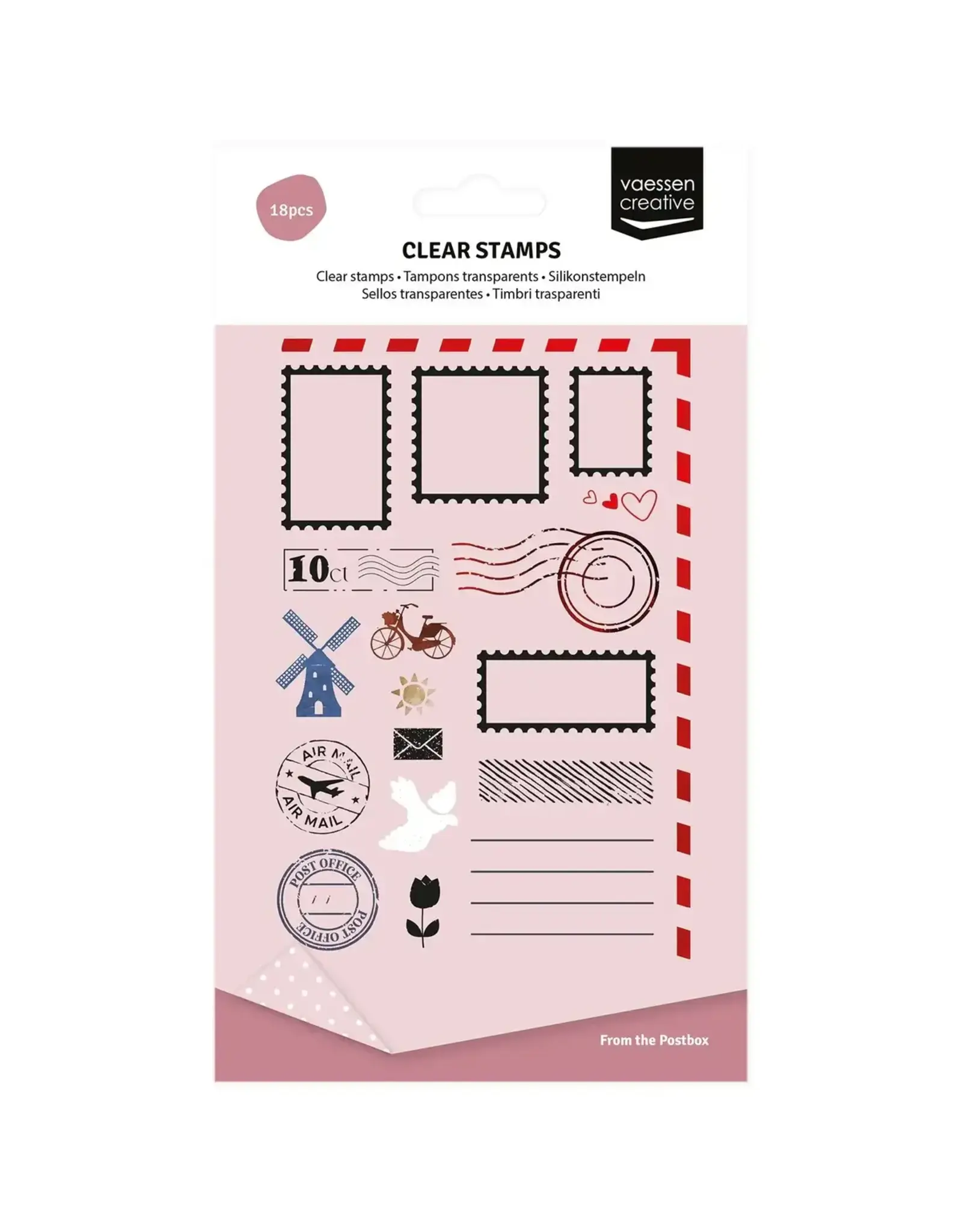 VAESSEN CREATIVE VAESSEN CREATIVE FROM THE POSTBOX CLEAR STAMP SET
