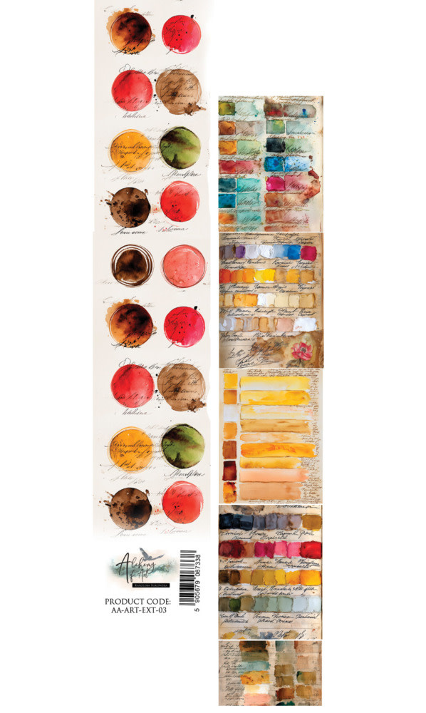 ALCHEMY OF ART ALCHEMY OF ART ART 03 2x12 EXTRAS CARDSTOCK