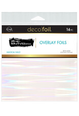 THERMOWEB ICRAFT DECO FOIL BRUTUS MONROE OVERLAY FOILS MAGICAL HALO  6x6 16 SHEETS