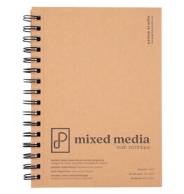 PRISM STUDIO PRISM STUDIO 5.5x8.5 MIXED MEDIA PAPER PAD 40 SHEETS