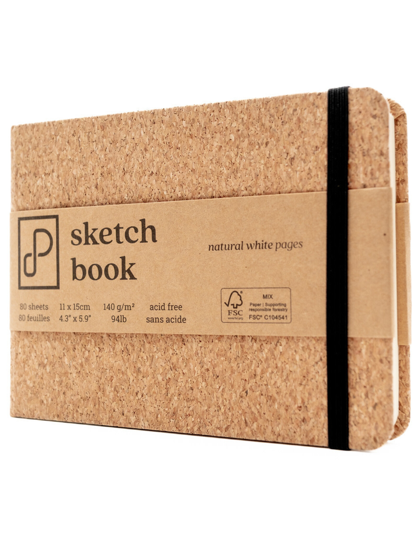 PRISM STUDIO PRISM STUDIO SKETCHBOOK NATURAL WHITE PAGES 11CMx15CM