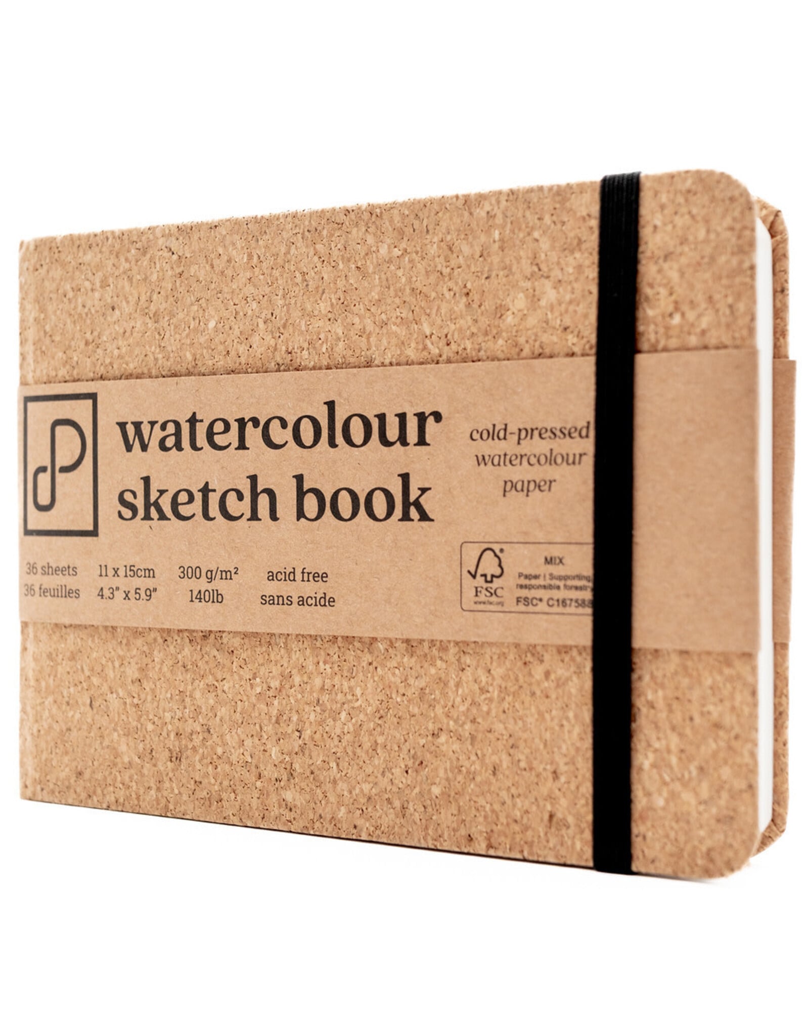 PRISM STUDIO PRISM STUDIO WATERCOLOUR SKETCHBOOK COLD PRESSED 11CMx15CM