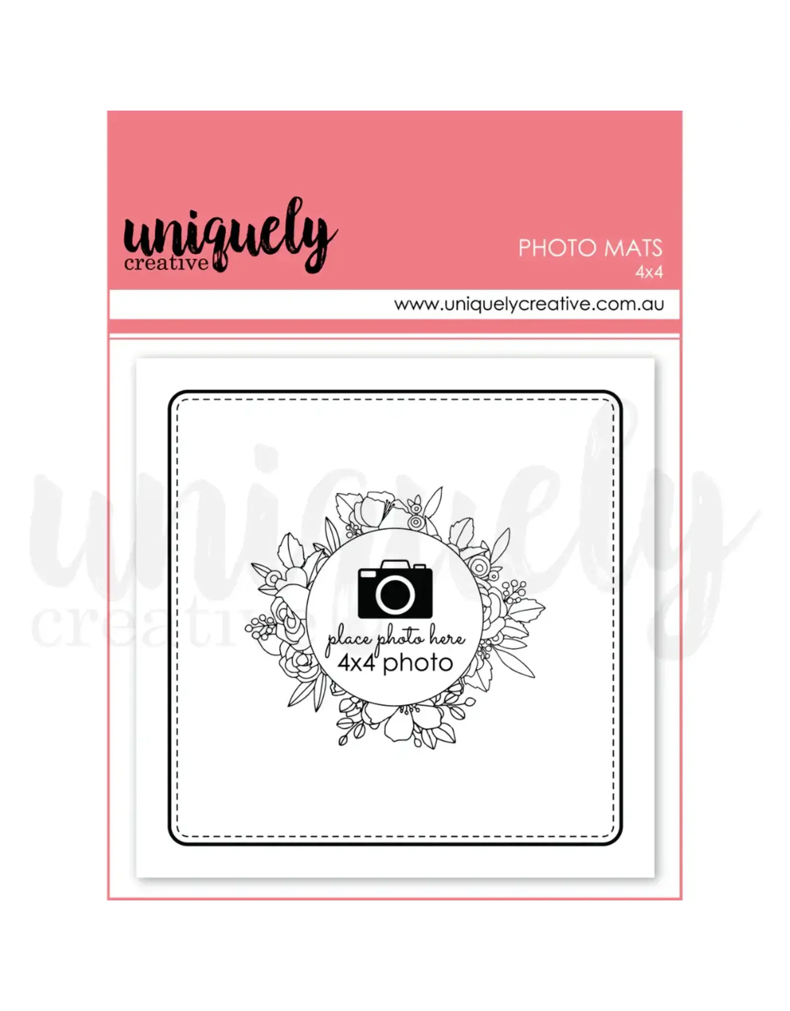 UNIQUELY CREATIVE UNIQUELY CREATIVE 4x4 PHOTO MATS