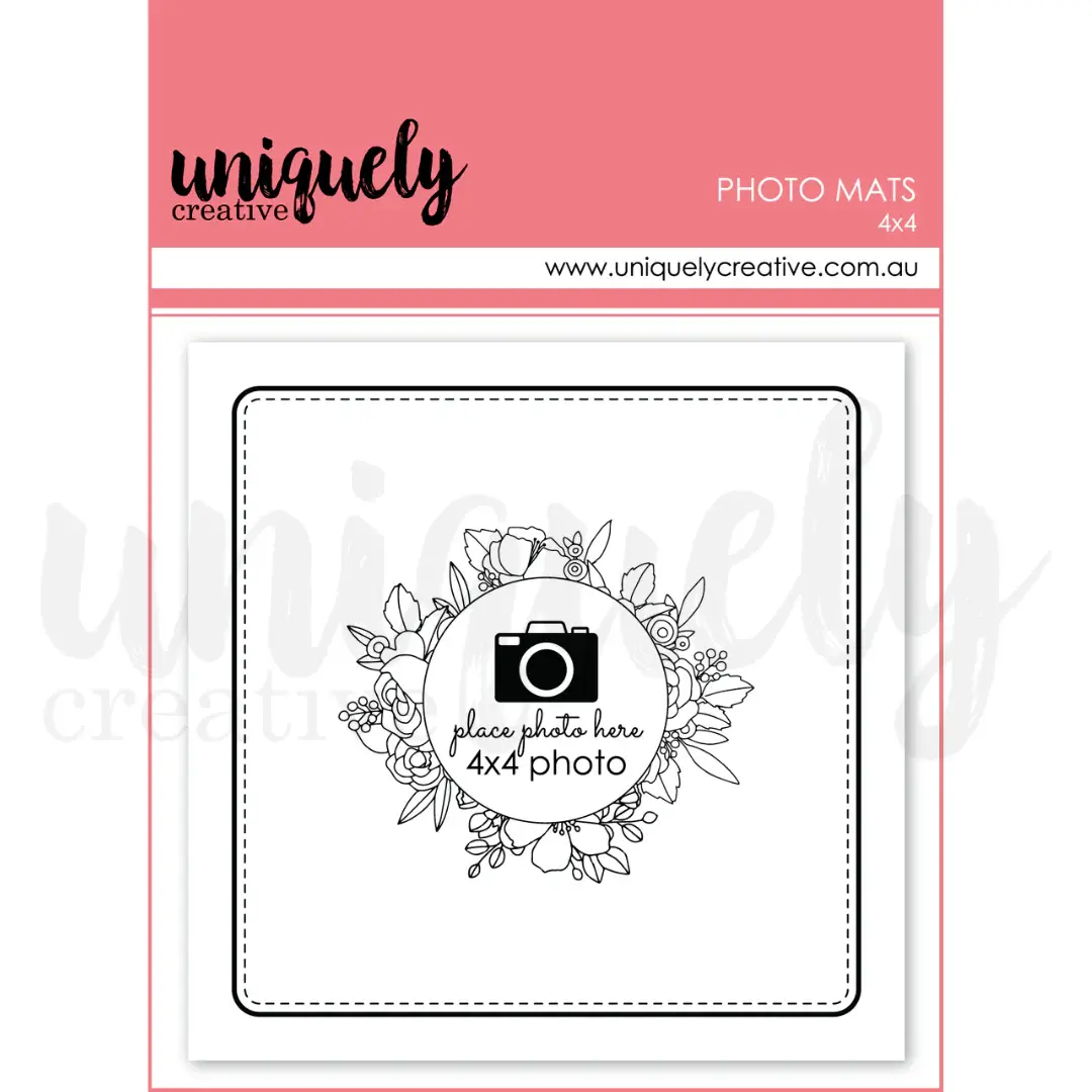 UNIQUELY CREATIVE UNIQUELY CREATIVE 4x4 PHOTO MATS
