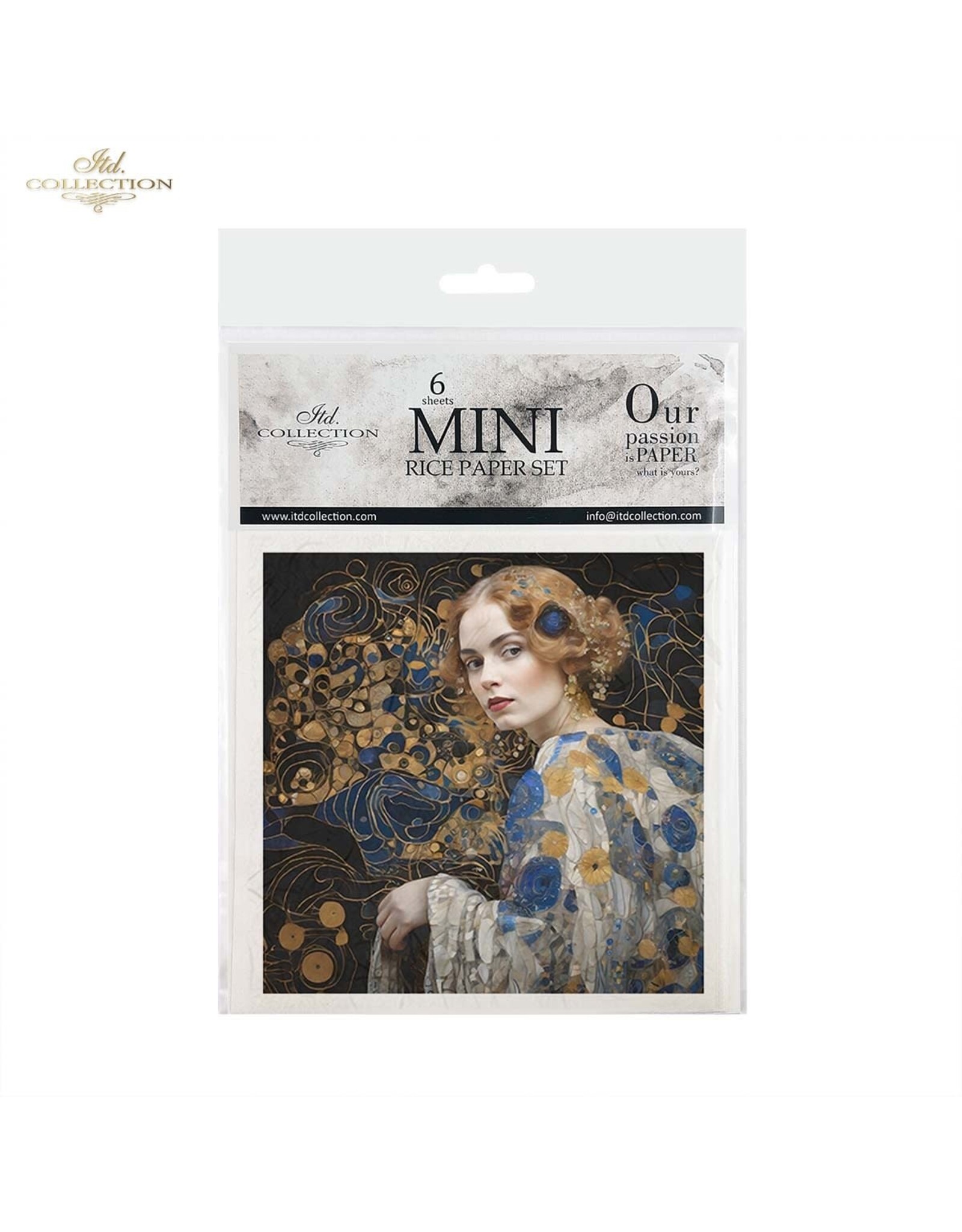 ITD COLLECTION ITD COLLECTION PORTRAITS OF WOMEN MINI RICE PAPER 6/PK