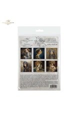 ITD COLLECTION ITD COLLECTION PORTRAITS OF WOMEN MINI RICE PAPER 6/PK