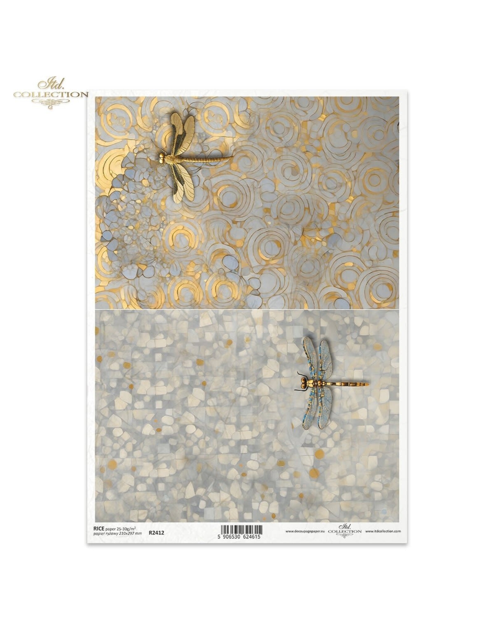 ITD COLLECTION ITD COLLECTION R2412 A4 RICE PAPER