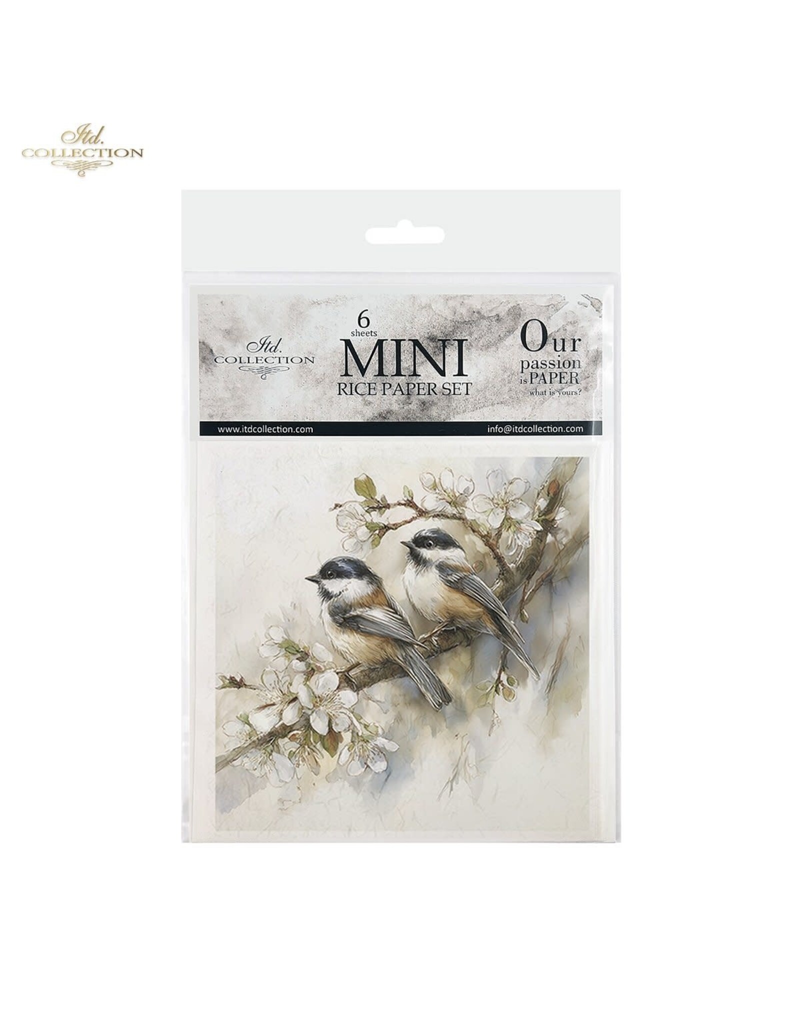 ITD COLLECTION ITD COLLECTION RSM243 MINI RICE PAPER 6/PK