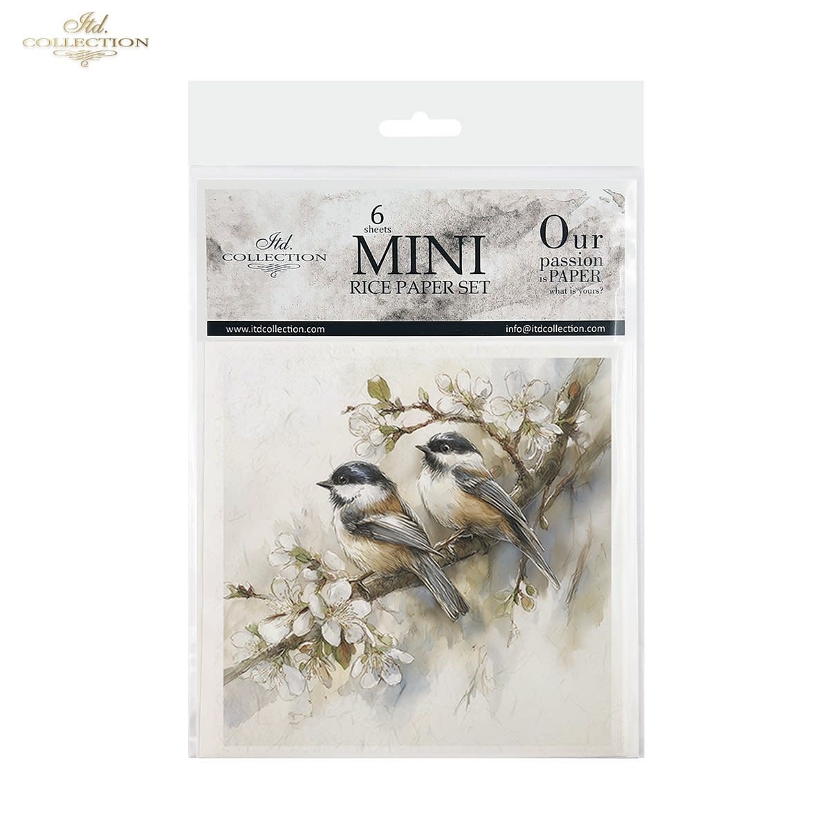 ITD COLLECTION ITD COLLECTION RSM243 MINI RICE PAPER 6/PK