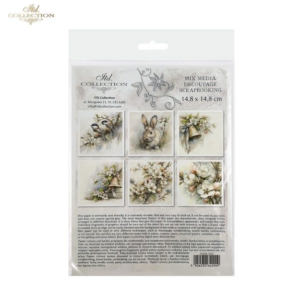 ITD COLLECTION ITD COLLECTION RSM243 MINI RICE PAPER 6/PK