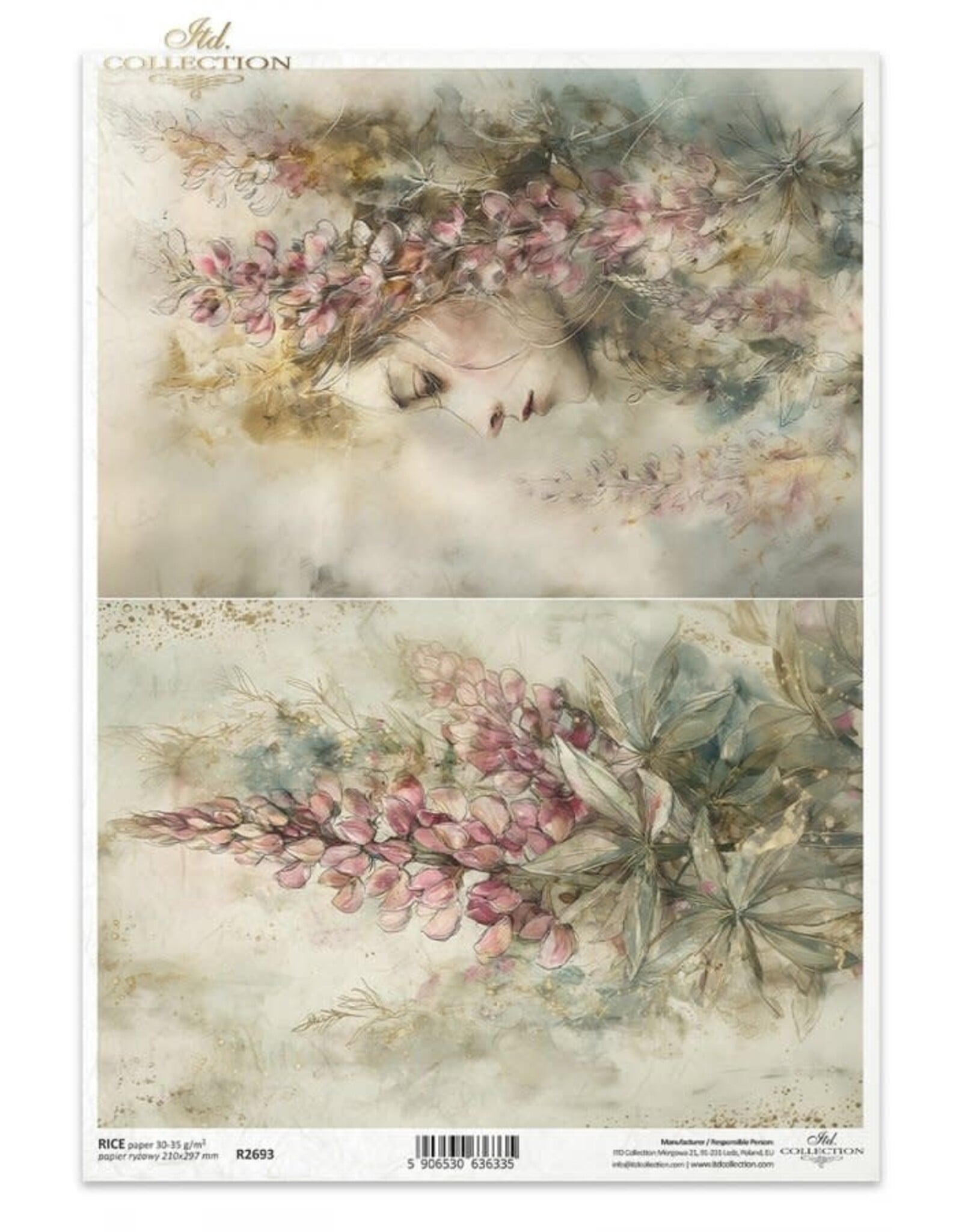 ITD COLLECTION ITD COLLECTION R2693 A4 RICE PAPER