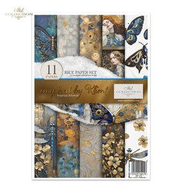 ITD COLLECTION ITD COLLECTION RP072 CREATIVE A4 RICE PAPER SET 11/PK