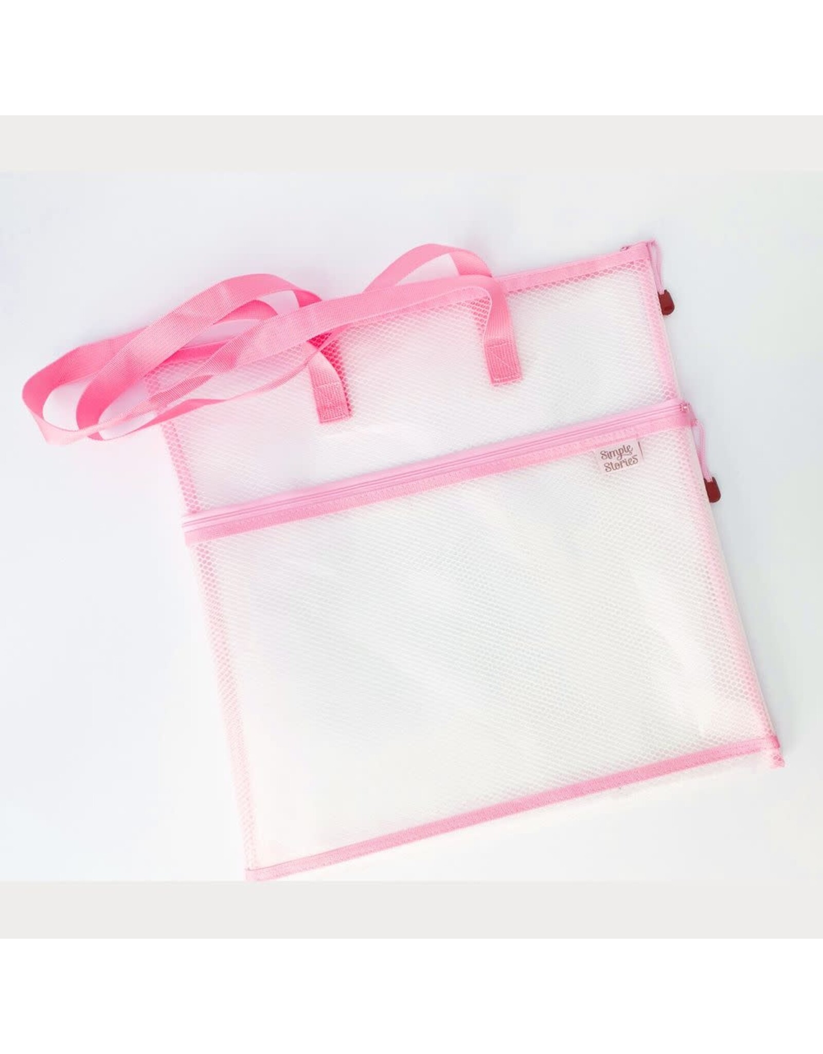SIMPLE STORIES SIMPLE STORIES PINK CRAFT BAG
